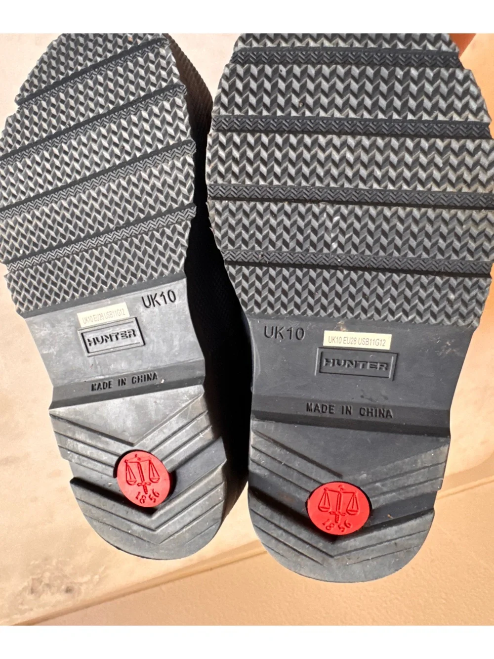 Hunter Hunter Boys Play Rain Boots Sz: 11C